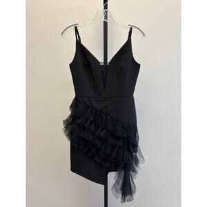 NWT BCBGMAXAZRIA Women's Black Dress Size 4 #49978